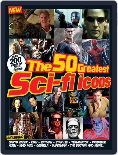 The 50 Greatest SciFi Icons Magazine (Digital) December 2nd, 2015 Issue Cover