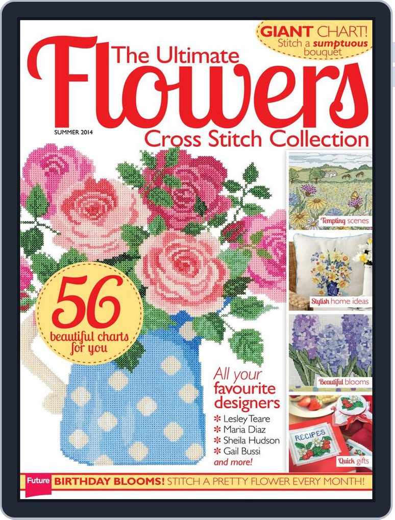 The Ultimate Flower Book Cross Stitch Patterns (Pre-Owned), Sova