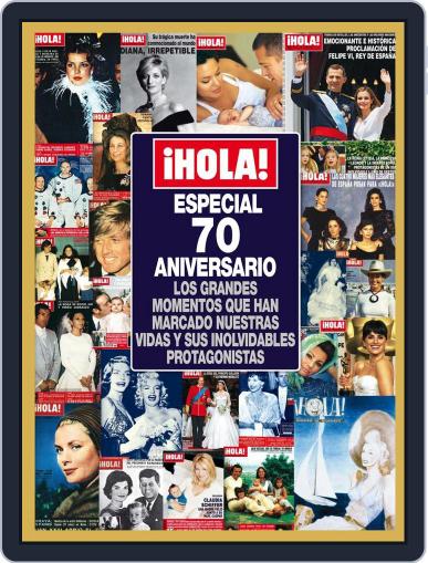 Hola! Especial 70 Aniversario September 26th, 2014 Digital Back Issue Cover