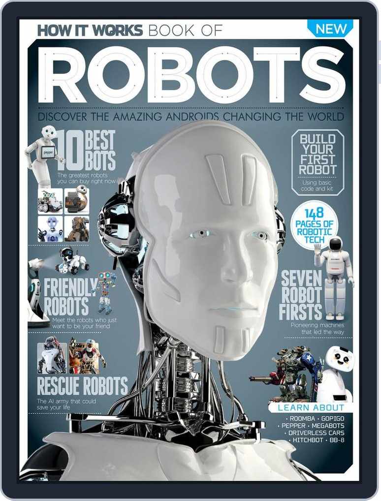 How It Works Book of Robots Magazine - DiscountMags.com