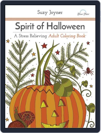 Spirit of Halloween: A Stress Relieving Adult Coloring Book July 1st, 2016 Digital Back Issue Cover