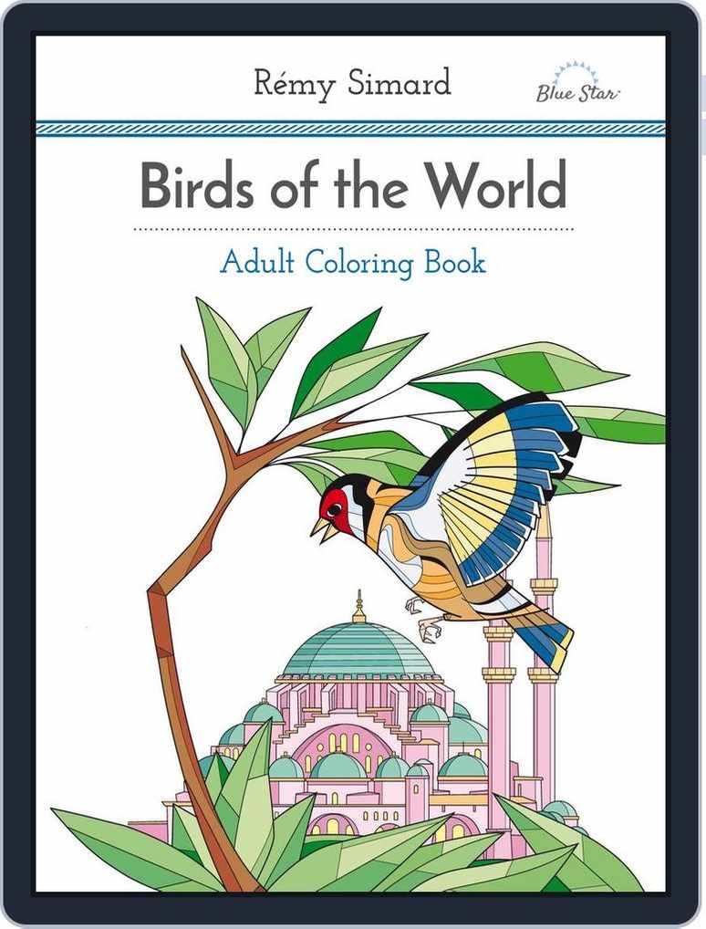 Download Adult Coloring Book Birds Of The World Magazine Digital Discountmags Com