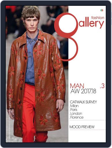 FASHION GALLERY MAN September 1st, 2017 Digital Back Issue Cover