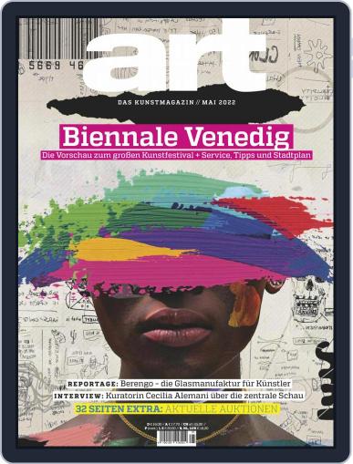 art Magazin Magazine (Digital) May 1st, 2022 Issue Cover