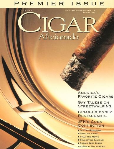 Cigar Aficionado Premier Issue