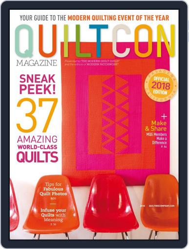 QUILTCON 2021 February 1st, 2018 Digital Back Issue Cover