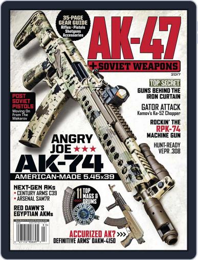 AK47 & Soviet Weapons Magazine (Digital) March 1st, 2017 Issue Cover
