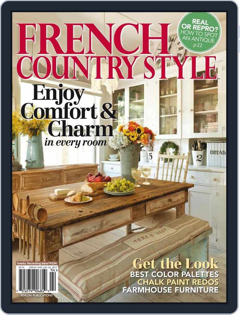 French Country Style Magazine Digital Discountmags Com