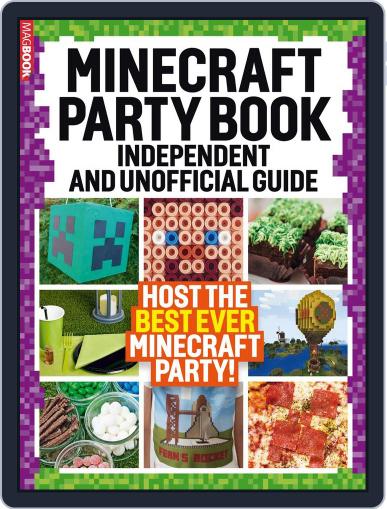 Minecraft Party book April 1st, 2017 Digital Back Issue Cover