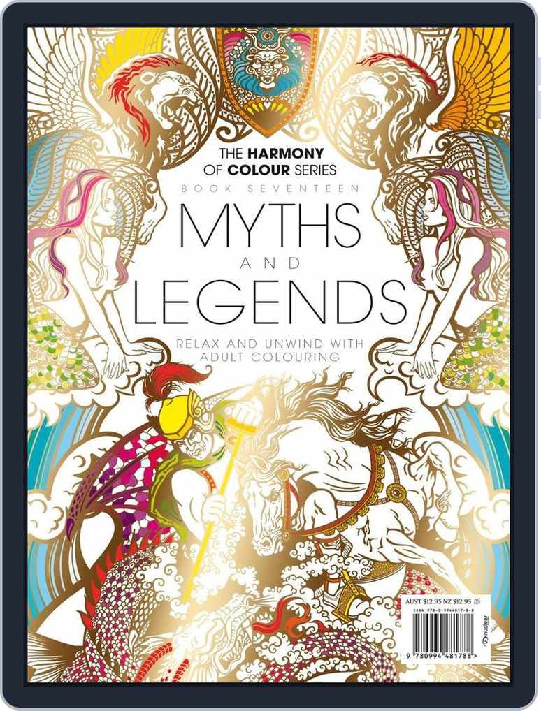 Download Colouring Book Myths And Legends Magazine Digital Discountmags Com