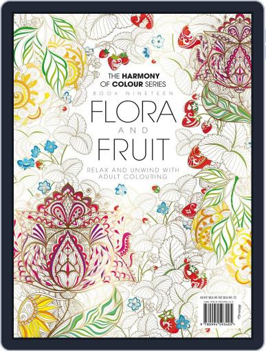 Colouring Book: Flora and Fruit June 1st, 2017 Digital Back Issue Cover