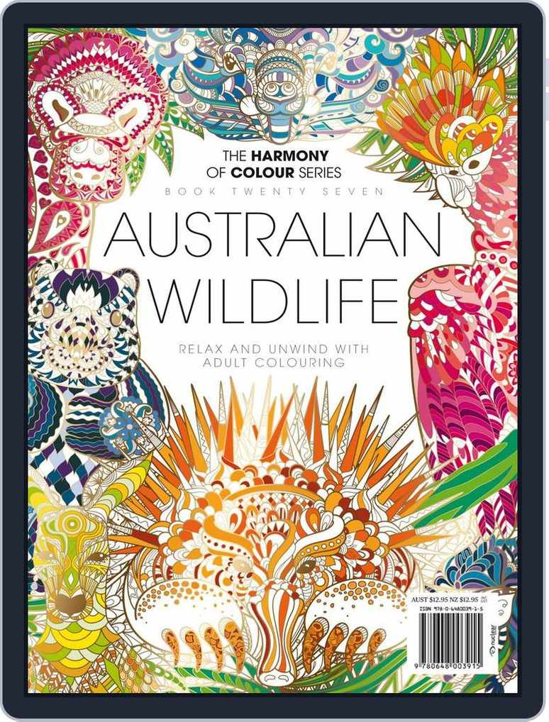 Download Colouring Book Australian Wildlife Magazine Digital Discountmags Com