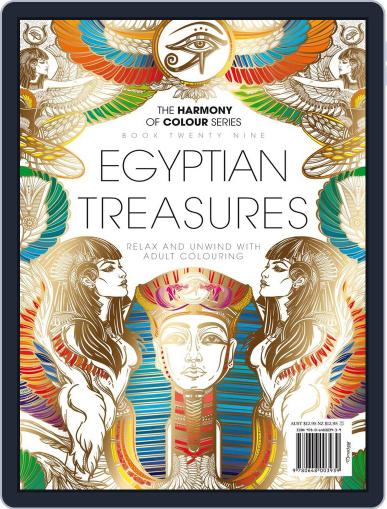 Colouring Book: Egyptian Treasures June 1st, 2017 Digital Back Issue Cover