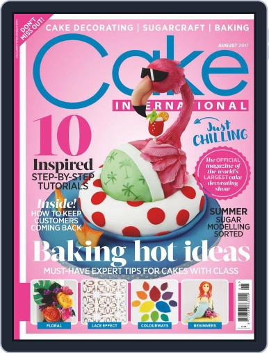 Cake International August 1st, 2017 Digital Back Issue Cover