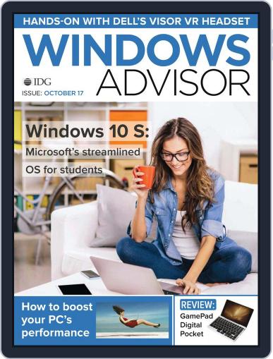 Windows Advisor October 1st, 2017 Digital Back Issue Cover