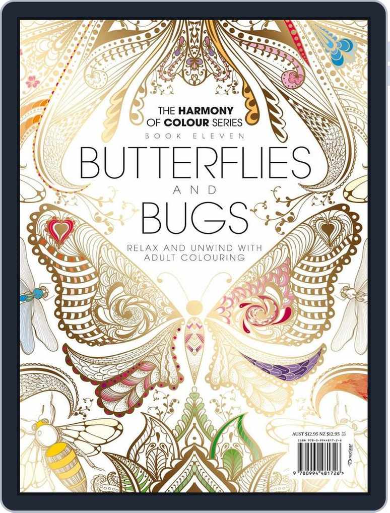 Download Colouring Book Butterflies And Bugs Magazine Digital Discountmags Com