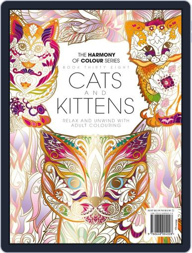 Colouring Book: Cats and Kittens Magazine (Digital) December 13th, 2017 Issue Cover