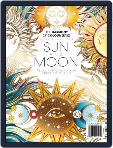 Colouring Book: Sun and Moon March 16th, 2018 Digital Back Issue Cover