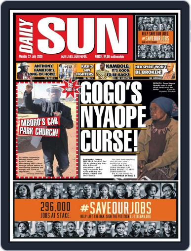 Daily Sun Digital Back Issue Cover