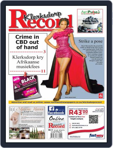 Klerksdorp Record Digital Back Issue Cover