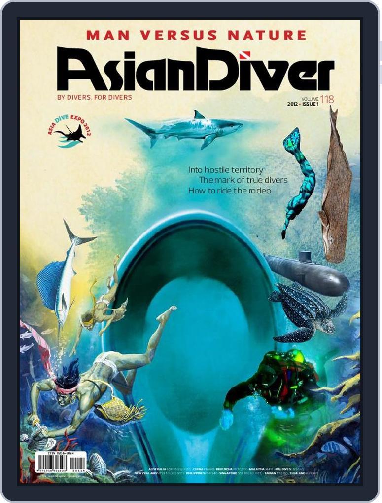 Asian Diver (Digital) Subscription