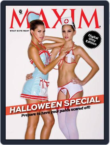 Maxim USA - Halloween Special issue Digital Back Issue Cover