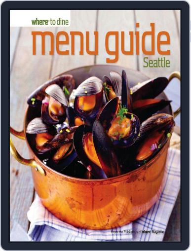 Menu Guide Seattle Digital Back Issue Cover