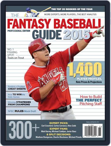 The Fantasy Baseball Guide: Professional Edition Digital Back Issue Cover