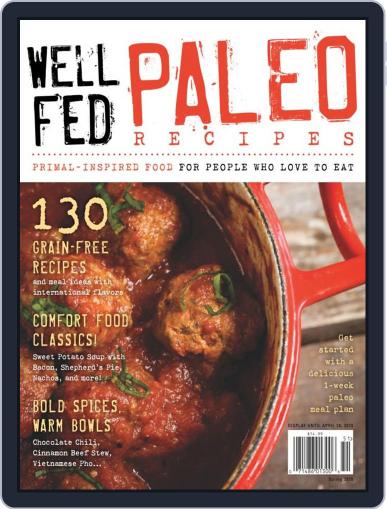 Well Fed Paleo Recipes Digital Back Issue Cover