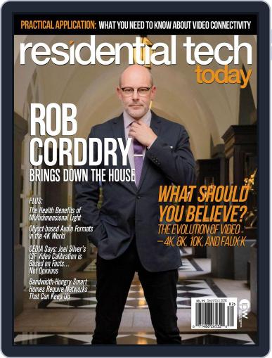 Residential Tech Today Digital Back Issue Cover