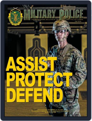 Military Police Digital Back Issue Cover