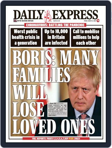 Daily Express Digital Back Issue Cover