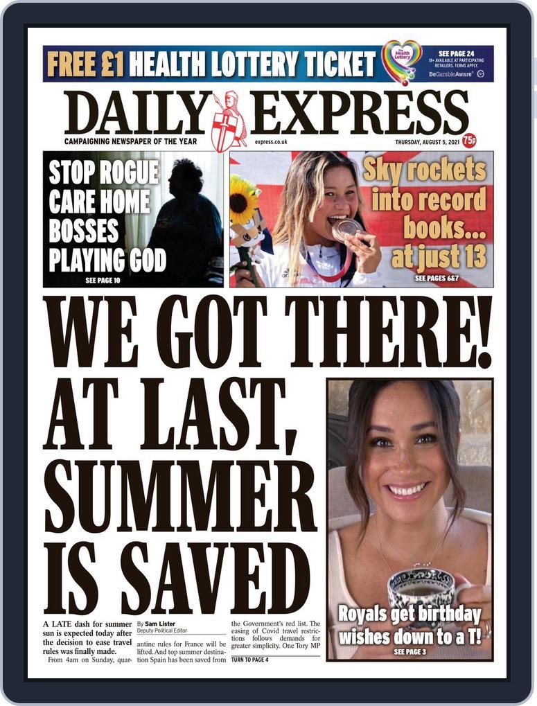 Daily Express (Digital) Subscription