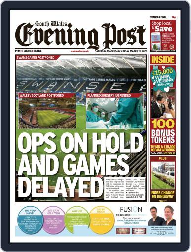 South Wales Evening Post Digital Back Issue Cover
