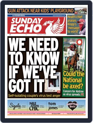 Liverpool Sunday Echo Digital Back Issue Cover