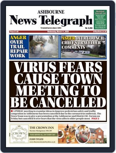 Ashbourne News Telegraph Digital Back Issue Cover