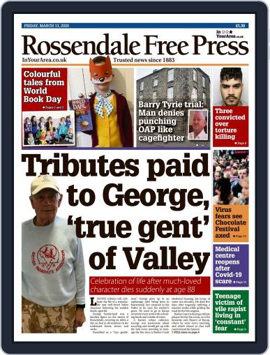 Rossendale Free Press Digital Back Issue Cover