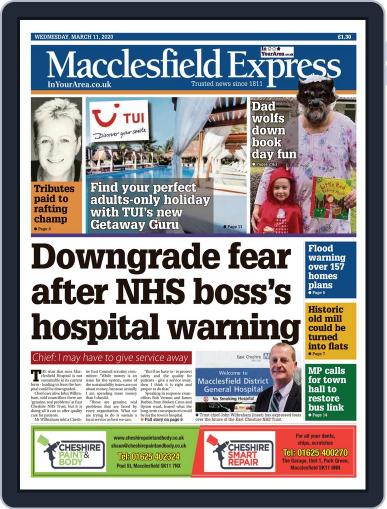 Macclesfield Express Digital Back Issue Cover