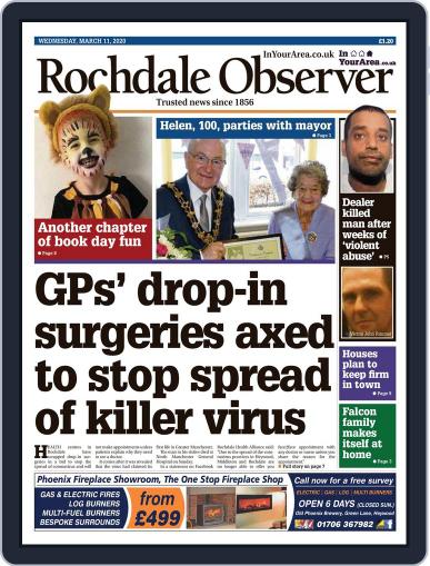 Rochdale Observer Digital Back Issue Cover
