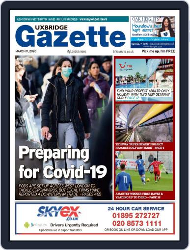 Uxbridge Gazette Digital Back Issue Cover
