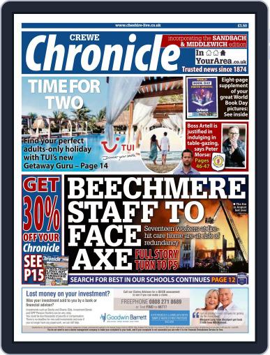 Crewe Chronicle Digital Back Issue Cover