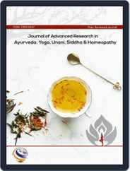 Journal of Advanced Research in Ayurveda, Yoga, Unani, Siddha and Homeopathy - Volume 5 - 2018 Magazine (Digital) Subscription