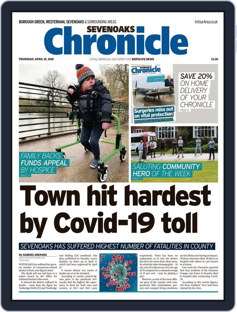 Sevenoaks Chronicle (Digital) Subscription