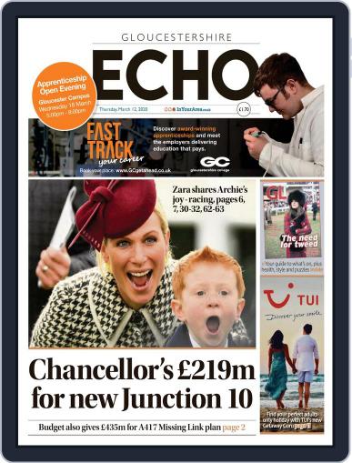 Gloucestershire Echo Digital Back Issue Cover