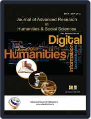 Journal of Advanced Research in Humanities and Social Science - Volume 5 - 2018 Magazine (Digital) Subscription