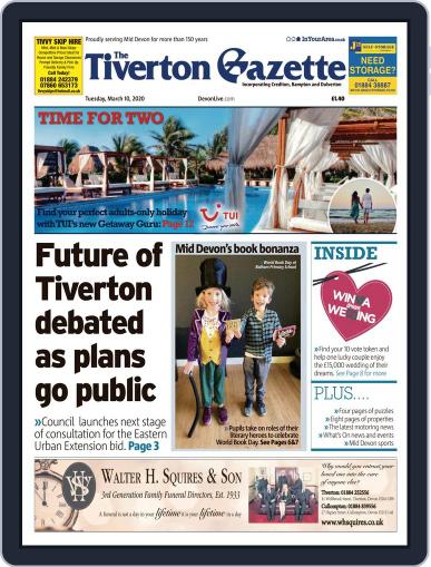 The Tiverton Gazette Digital Back Issue Cover