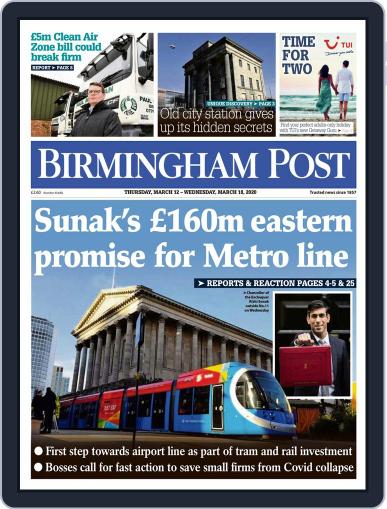 Birmingham Post Digital Back Issue Cover