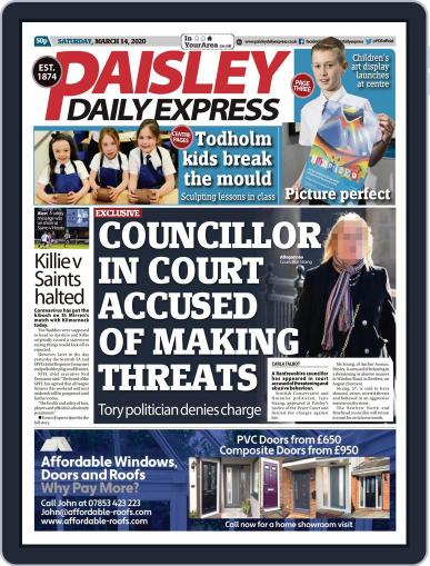 Paisley Daily Express Digital Back Issue Cover