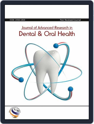 Journal of Advanced Research in Dental and Oral Health - Volume 4 - 2019 Digital Back Issue Cover