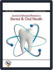 Journal of Advanced Research in Dental and Oral Health - Volume 3 - 2018 Magazine (Digital) Subscription
